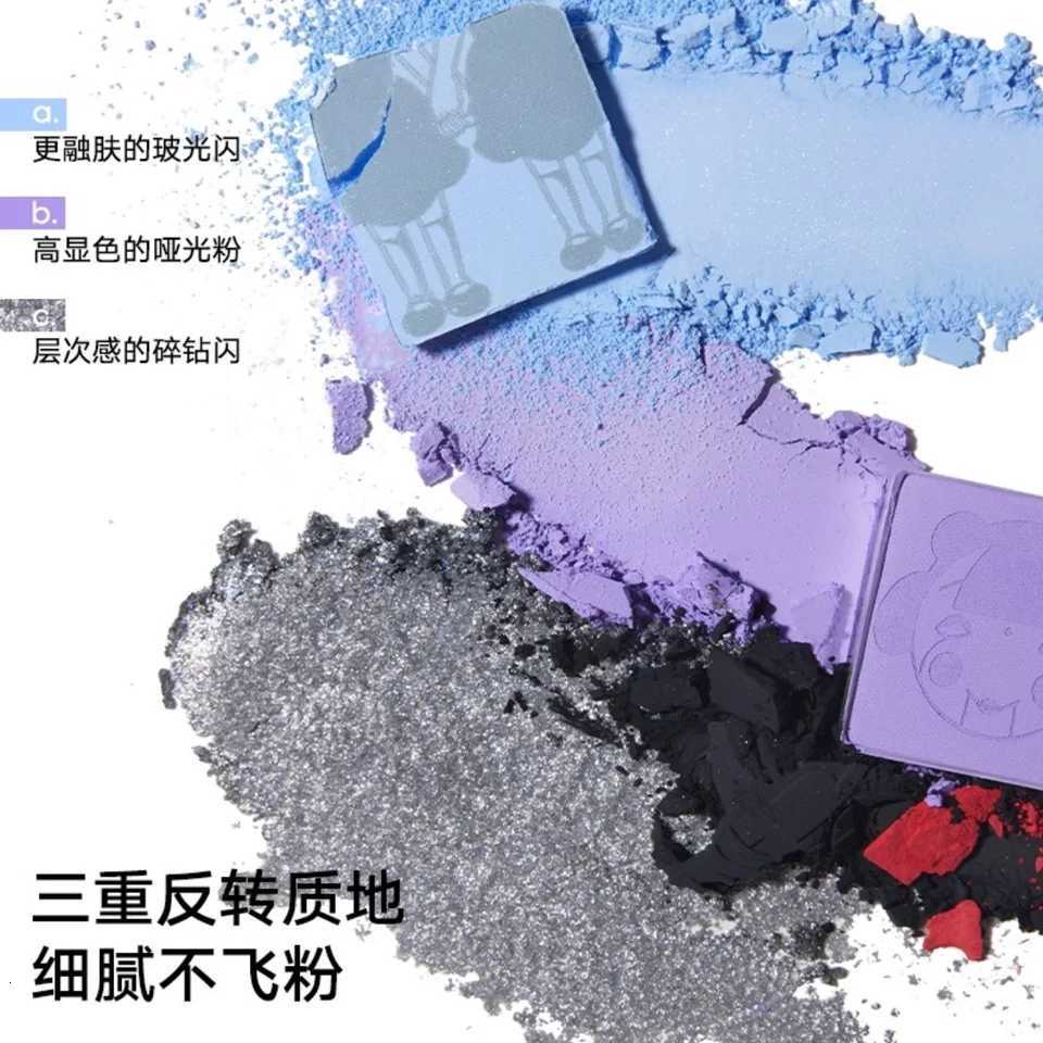 Judydoll 2024 Cos Me Halloween Limited 10-Color Eyeshadow Matte Sparkle Creative Design Makeup CosmeticsT251122