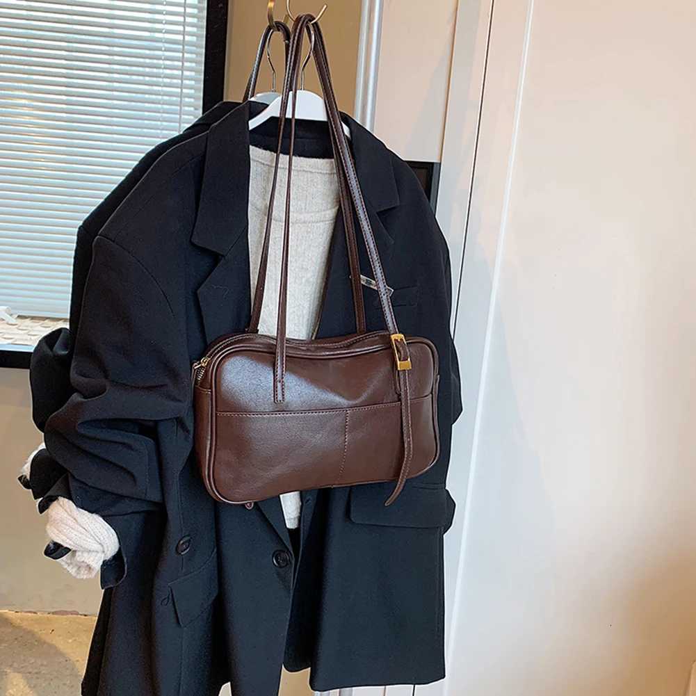 Shoulder Bag for Women Adjustable Strap Boston Tote Bag PU Leather Zipper Handbag Satchel Bag Work Travel BagT251122