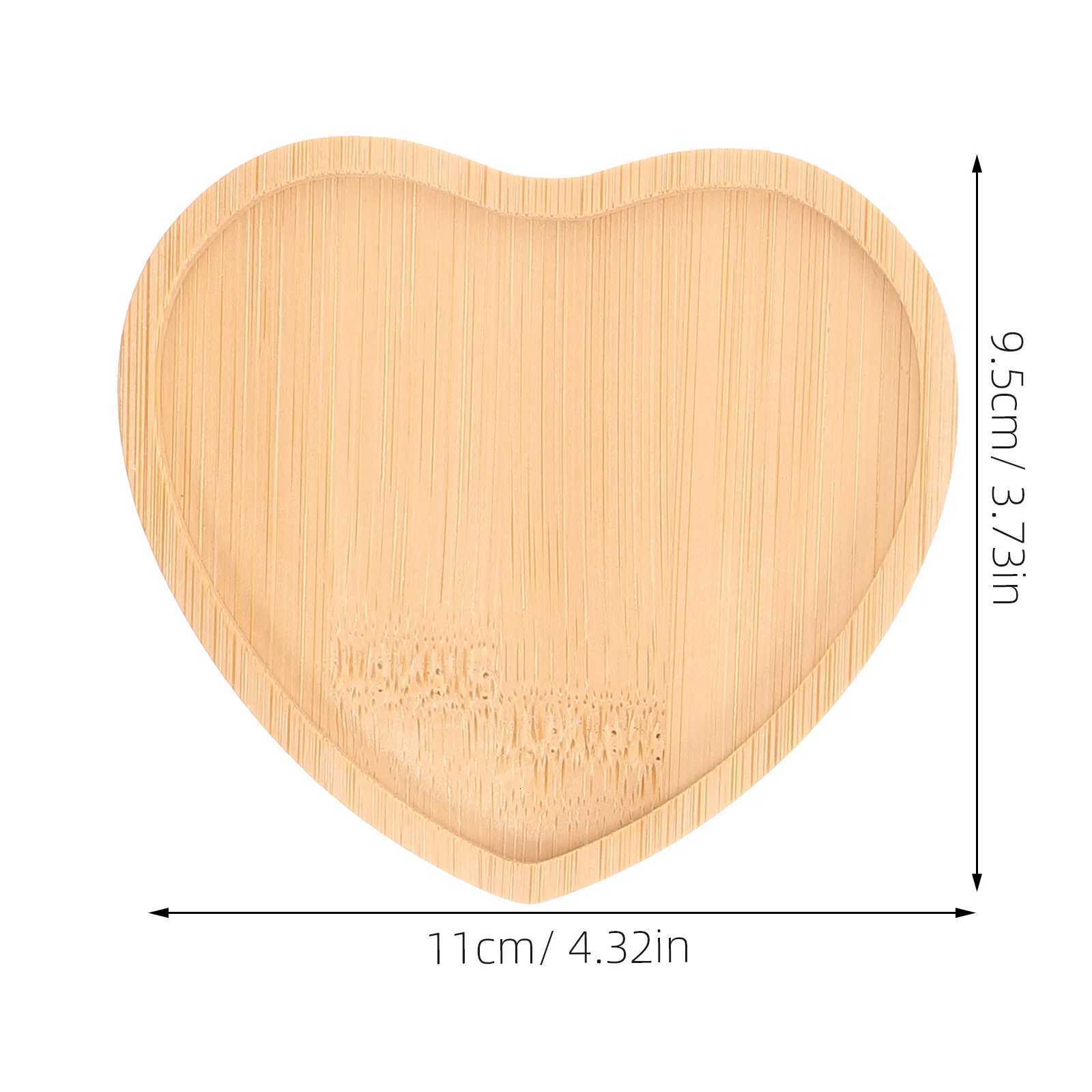 4Pcs Premium Wooden Heart Coasters Elegant Rustic Style Drink Coasters for Coffee Table Home Decor Gifts Home Decor C251122