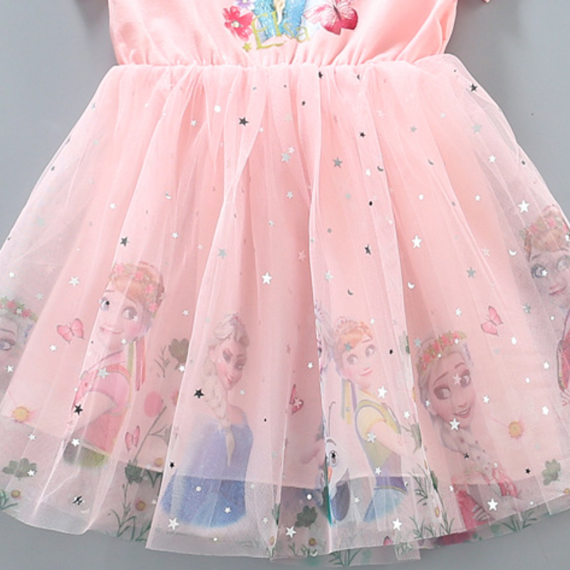 DISNEY Children's designer clothing baby princess dress children's clothing little girl summer dress baby girls spring and summer children&#