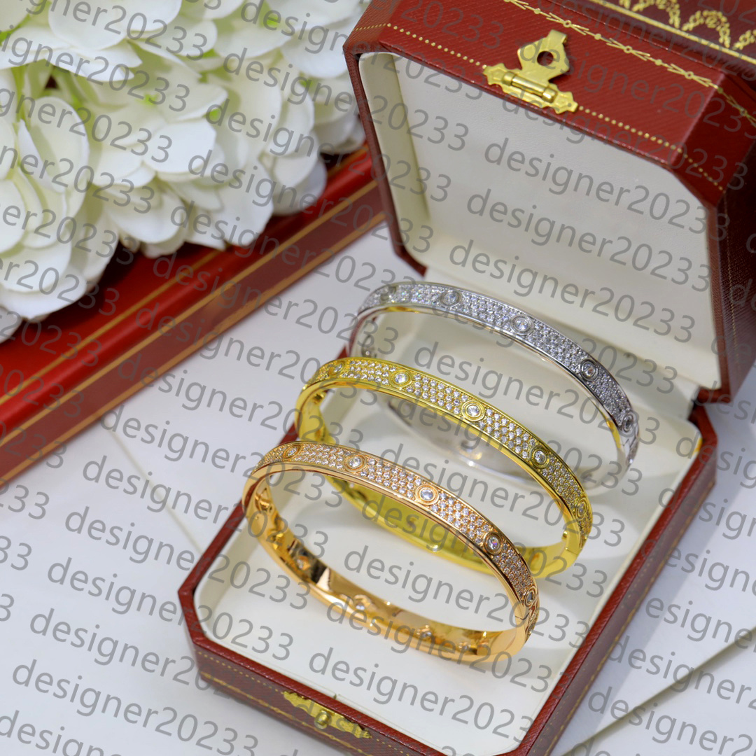 12A designer bracelet luxury bracelets designer for women diamonds jewelry high quality design bracelet bangle Christmas gift jewelry multiple colors very good