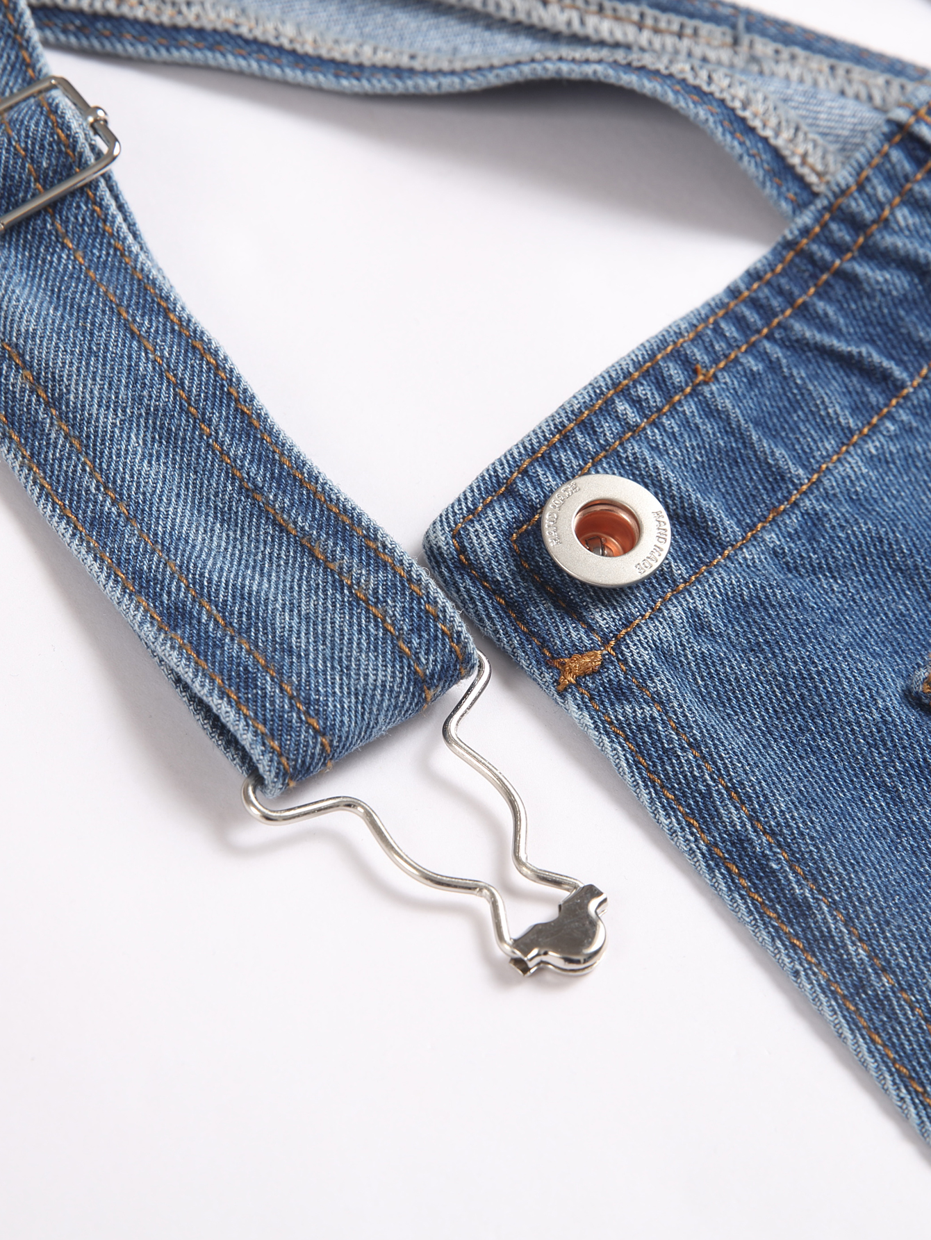 2025 New style non-elastic multi-pocket washable retro wide-leg overalls---tg0024