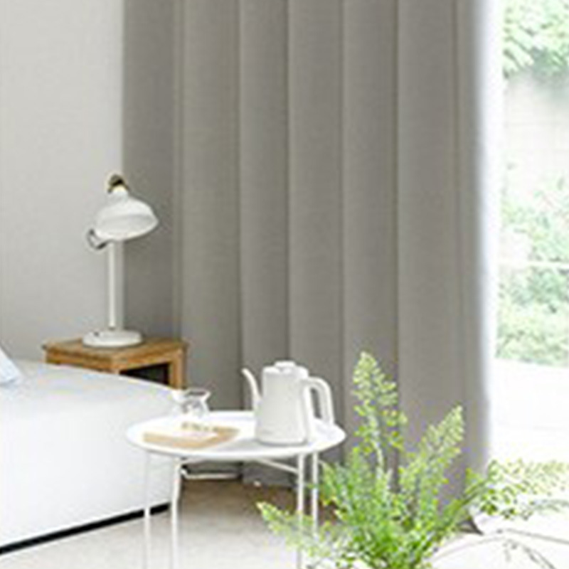 A183 hot selling Shaoxing solid color curtains single side light finished curtain fabric blackout curtains wholesale