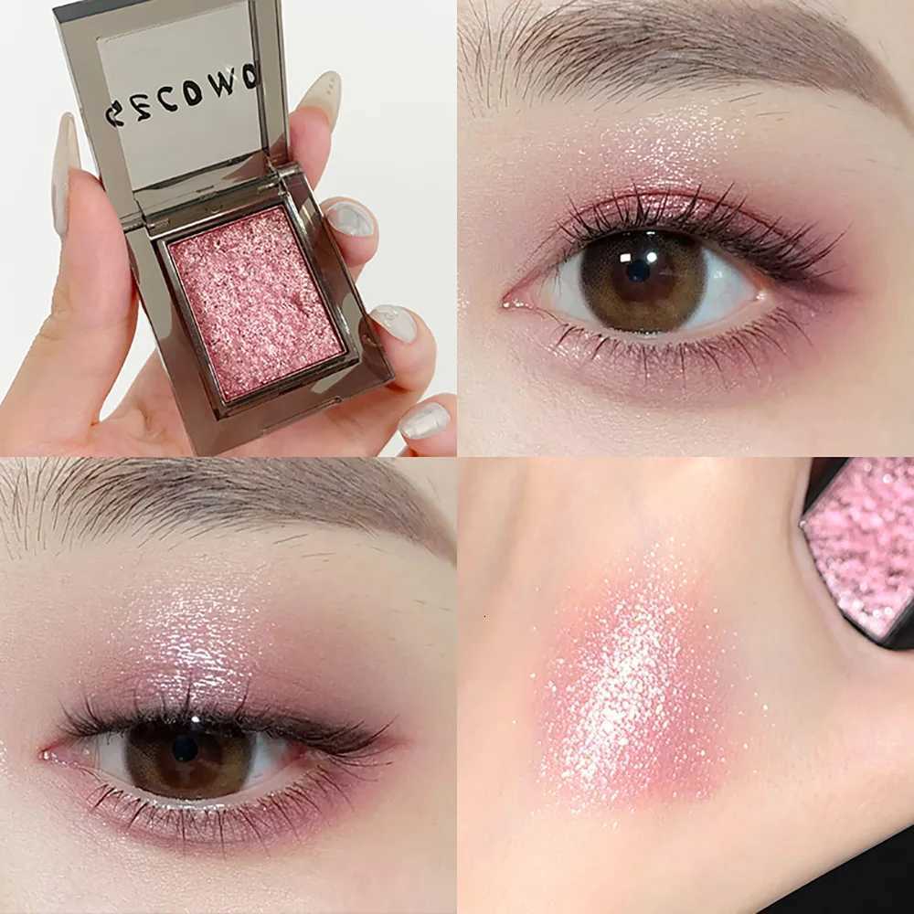 GECOMO Cream Shadow Smoky Eyeshadow Silky Smooth Natural Color Docile And Powder-Free Long-Lasting GlitteringT251122