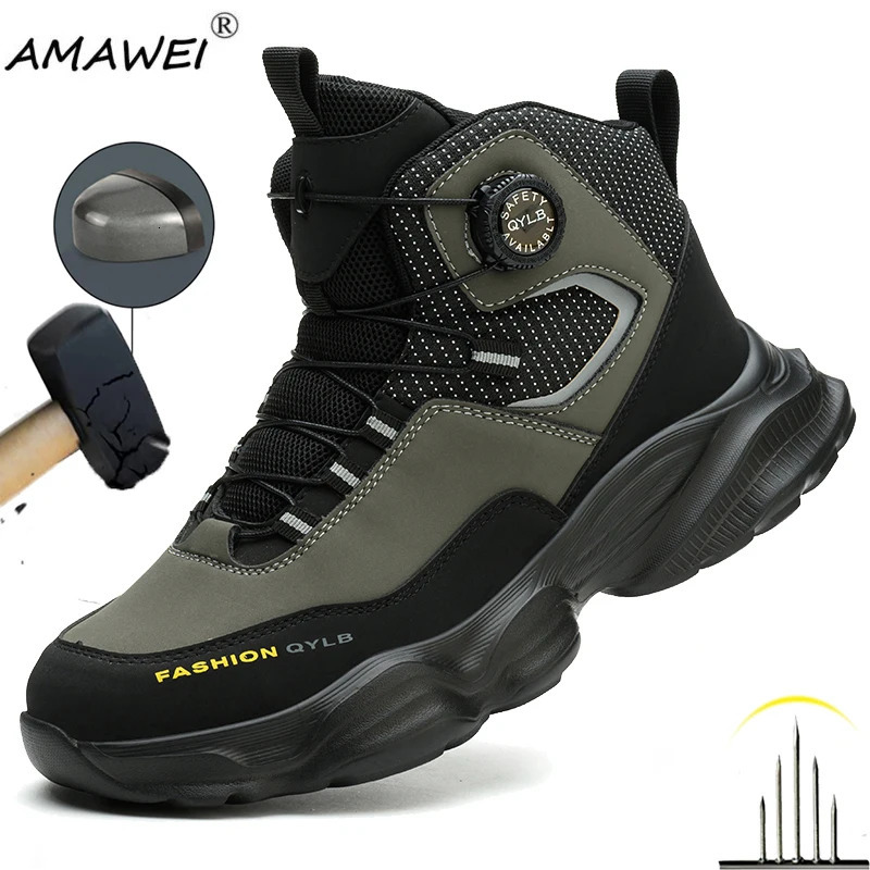 Work Safety Boots M… - image