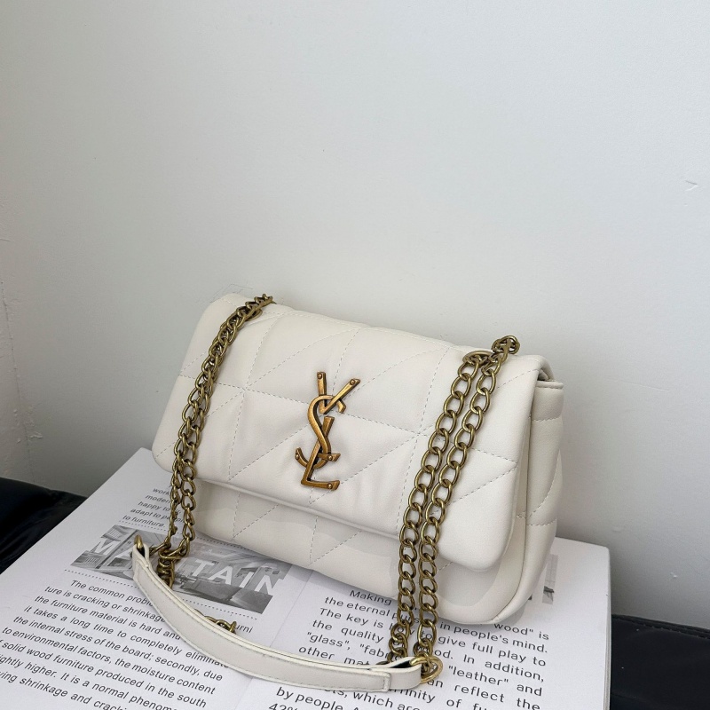High end handbag for women 2025 new model free shipping fashion hot item diamond grid chain shoulder crossbody bag versatile commuting small square ba