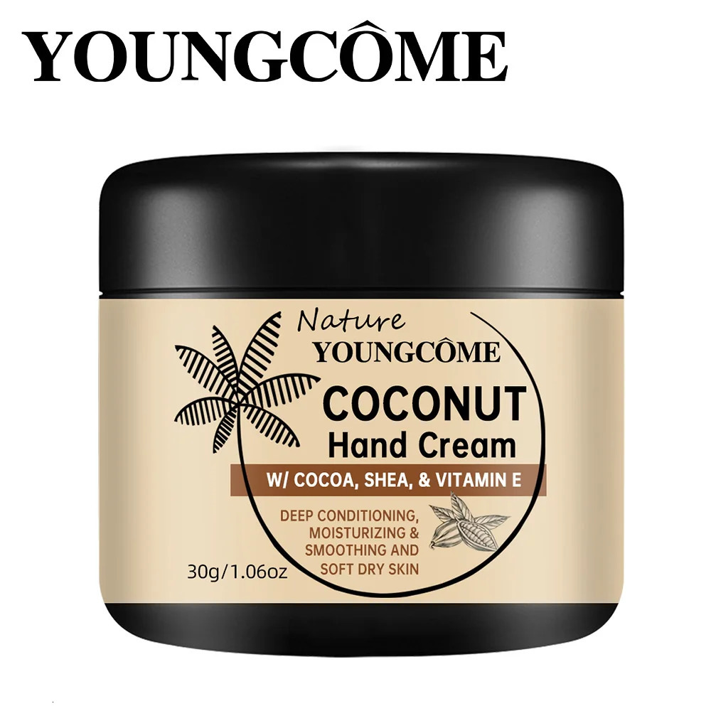 30g60g Anti Hand Cream Crack Coconut Oil Drying Repair Serum Fade Fine Lines Exfoliating Moisturizing Skin Care 251103