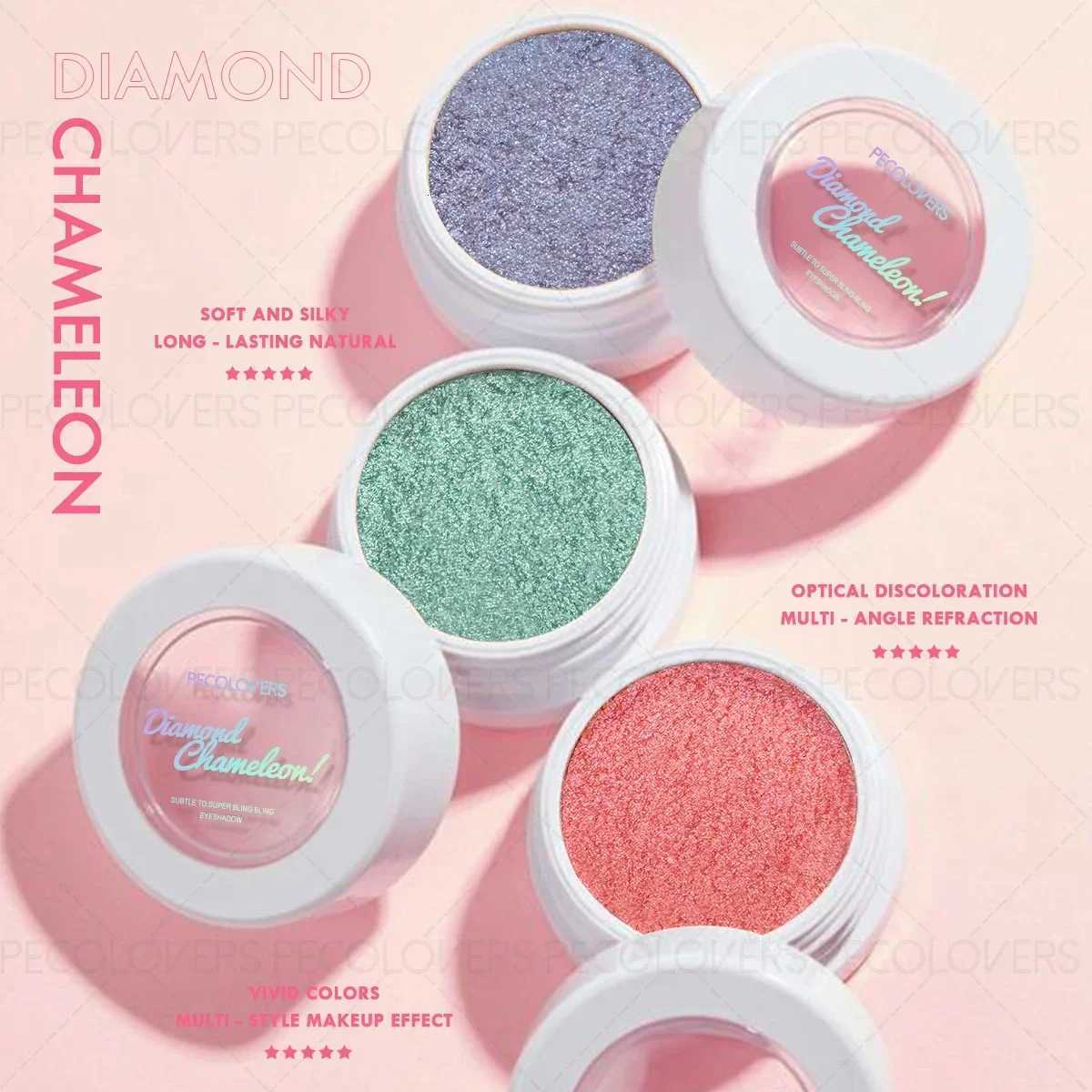 1PC Chameleon Glitter Eyeshadow Powder - Pearly Shimmer Easy to Apply Lazy Eyeshadow Christmas GiftT251122