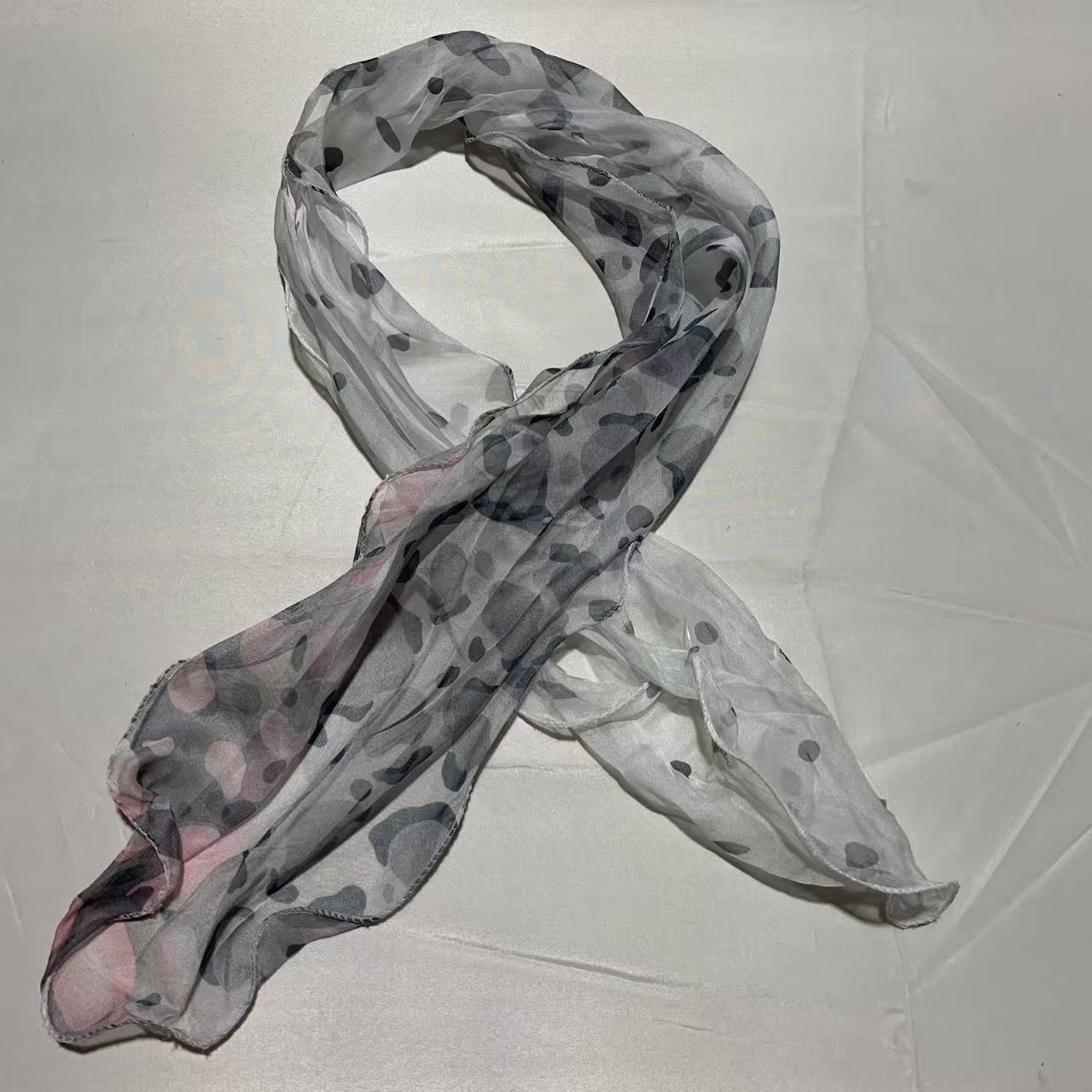 T527 lace scarf summer thin small silk scarf spring and autumn sun protection