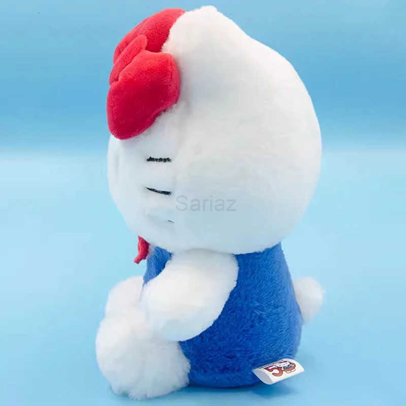 Sanrio 23cm Plush Toys Hello Kitty 50th Anniversary Plush Doll Fashion Boutique Doll Stuffed Pillow Childrens Birthday Gifts H251122