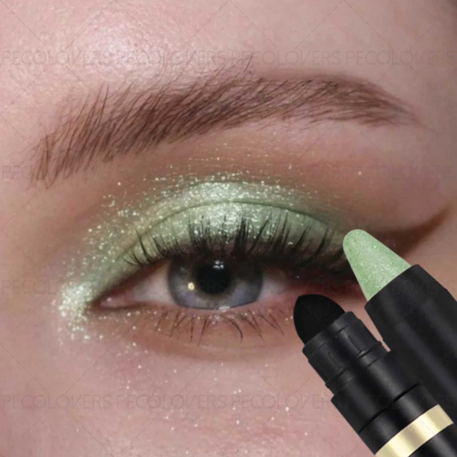 1PC Metal Double Head Eyeshadow Sticks - Soft Waterproof Matte and Glitter Tones The Perfect Christmas Gift for GirlsT251122