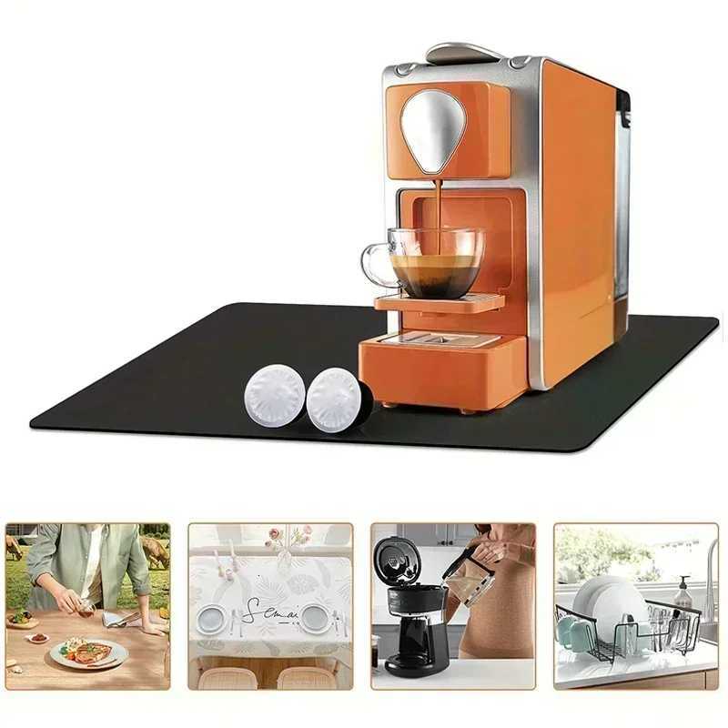 Kitchen Drain Mat for Home Dining Table Absorbent Mat Tableware Quick-drying Dining Table Coffee Mat Bowl Plate Drying Mat C251122
