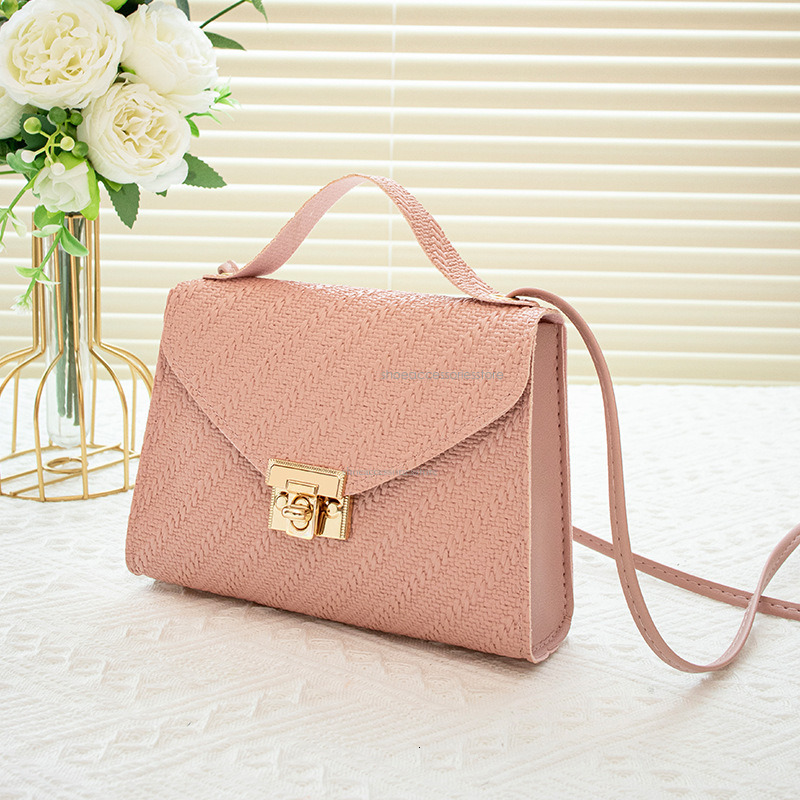 Simplified 2025 Women's Designer Fashion Luxury Handbag Korean Edition Square Crossbody Bag