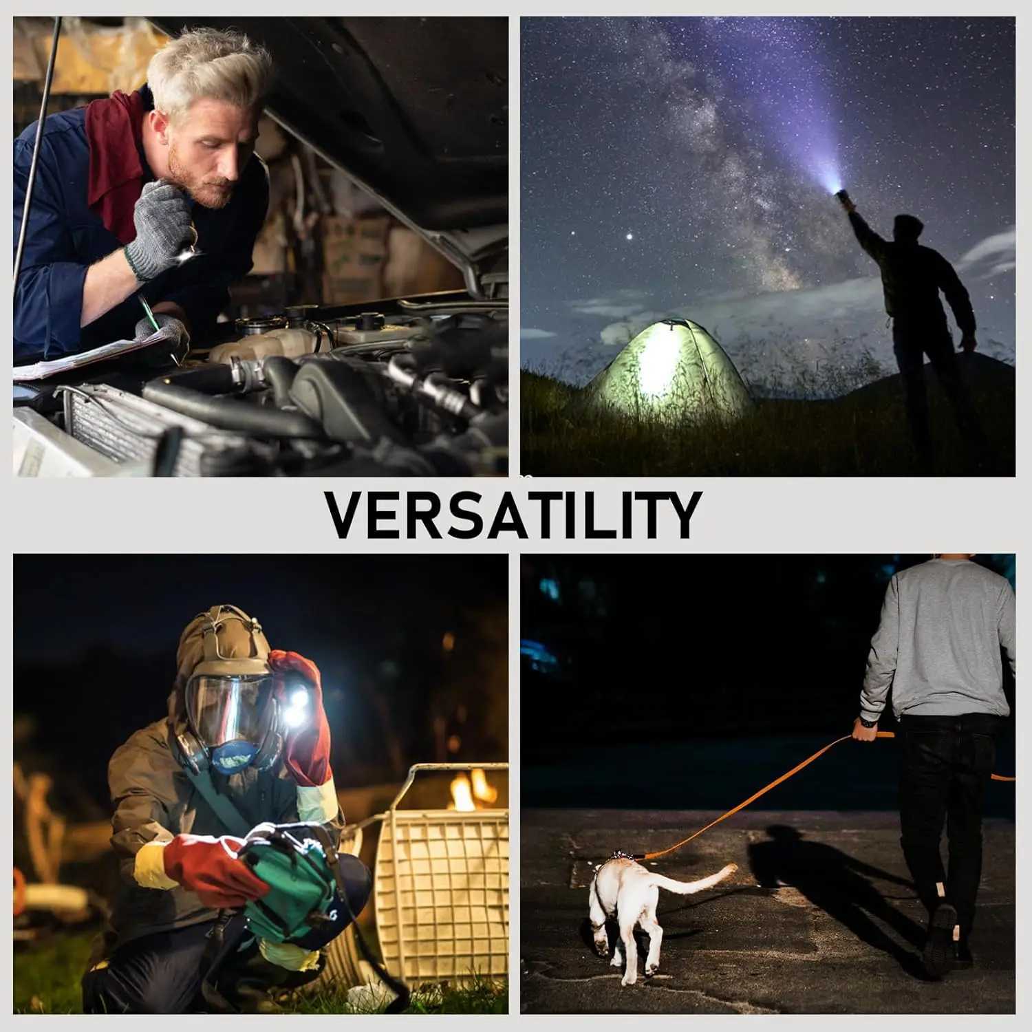 Sofirn SC28 Powerful Light Tactical XHP50B HD Rechargeable Flashlight 2800 Lumens Lantern EDC Torch IPX8 for Hunting Fishing C251122