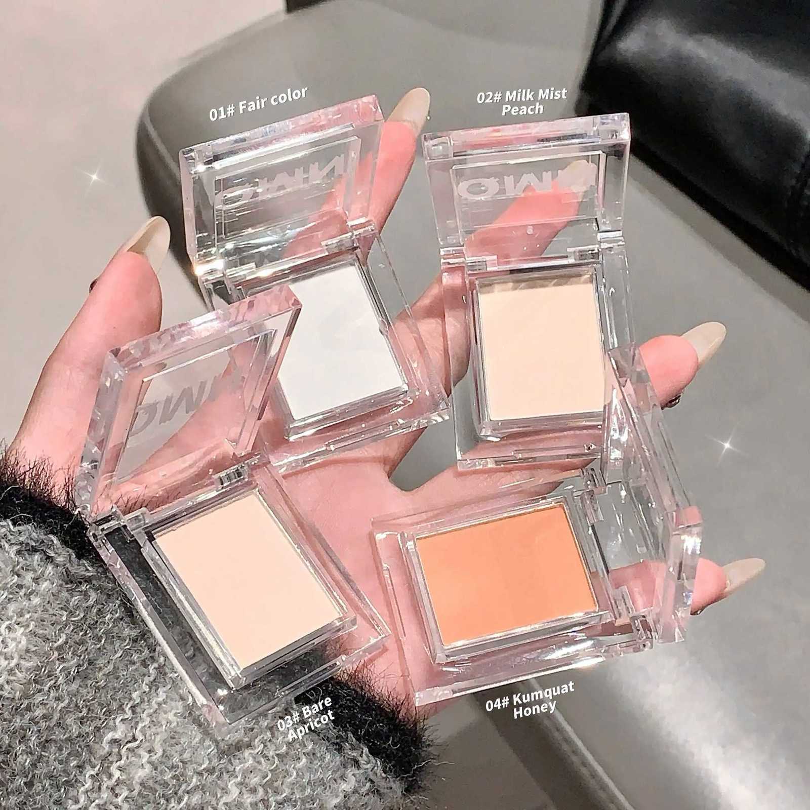 QMN Single Color Matte Highlight Eyeshadow Brightening Expansion Color Multi-Purpose Blush Hold Makeup Not Easy to Fly-outT251122