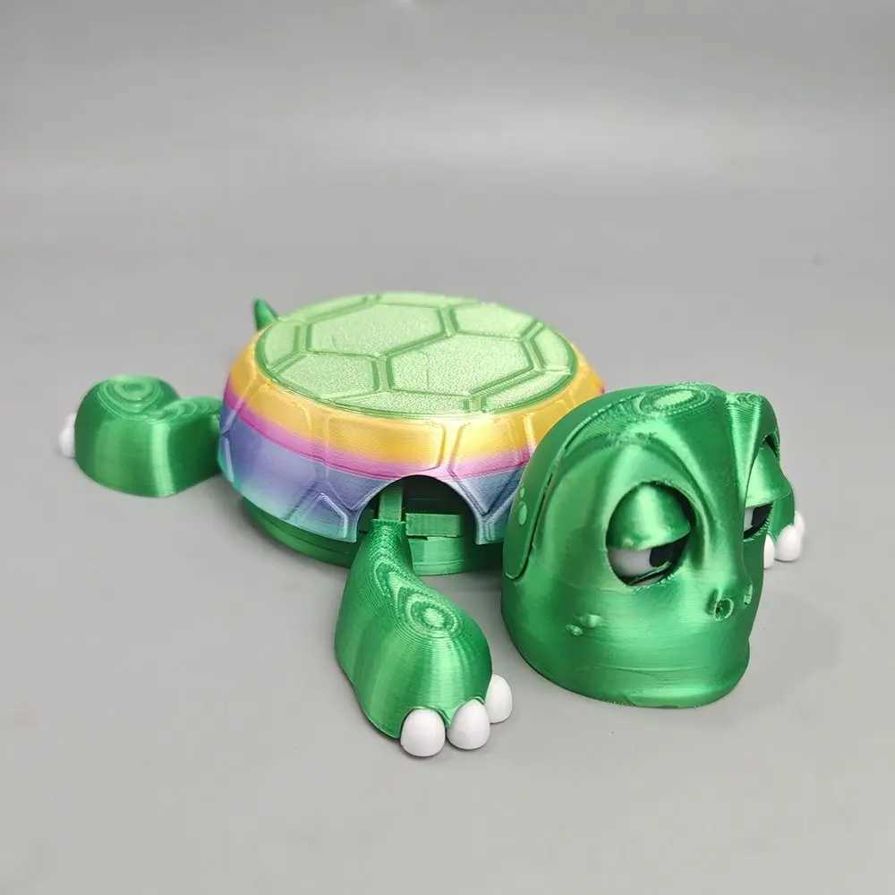 3D Printing Panicked Turtle Coaster PLA Press Machine Turtle Cup Pad Quirky Toys Mug Holder Ornament Turtle Base Cup Mat Home Decoration X250422