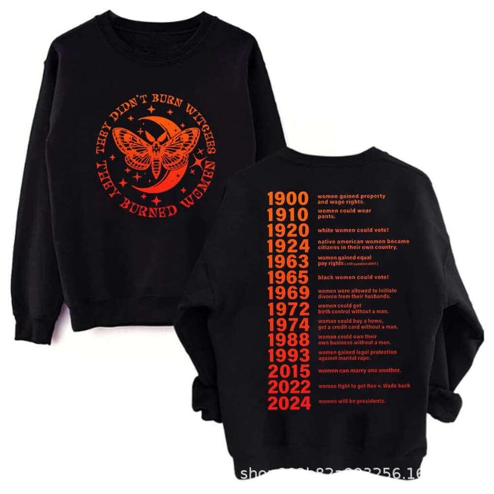 DHessentials 2025 Women's Rights Movement Universal Neutral Adult Super Large Cotton Blended Sweatshirt