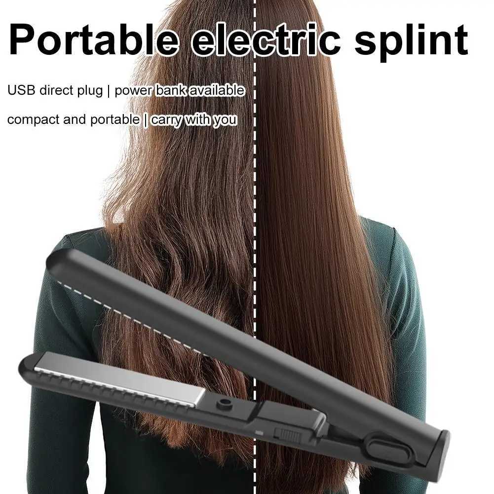 Portable Mini Hair Straightener Lightweight 180 Degrees Celsius Constant Temperature Control Suitable for All Hair TypesT251122
