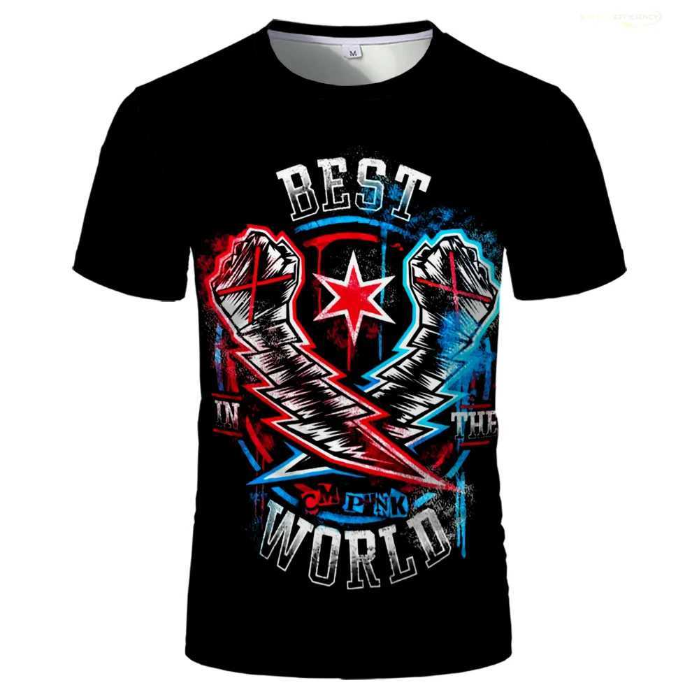 2025 Role Playing Competition Black and White T-shirt Fighting Sports Wrestling Boxing Top Fitness Training Breathable Clothing T-shirtT250505