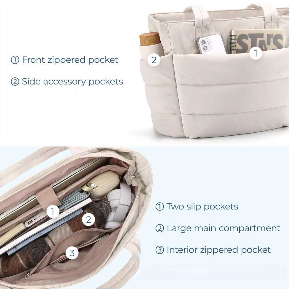 New Large Capacity Tote Bag Versatile Handbag for Women Commuting Bag Messenger Shoulder Bag Multiple Pockets Mummy Bag B250618