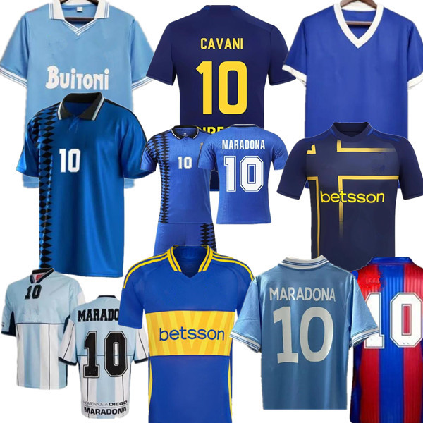 MARADONA Napoli Vintage Soccer Jerseys 1994 96 97 Boca Classic Football Shirt 1986 87 88 Kids 89 90 Retrio Football Jersey 24 25 MENS XXXL KIDS Kit