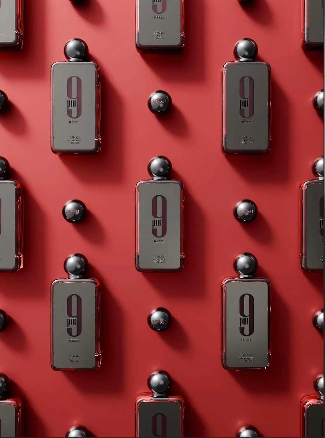 Afnan 9 PM Rebel Unisex Eau De Parfum 34 Fl Oz NEW IN BOX J251122