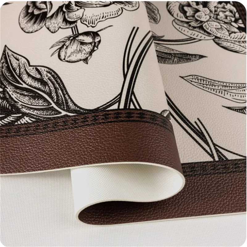 Luxury Retro Placemats for Dinner TableWashable Leather Place MatNon-SlipHeat ResistantIndoor Dining Table Decor C251122