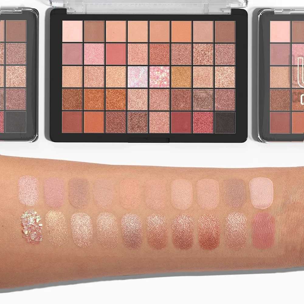 40 Color Eyeshadow Palette Purple Glitter Pearlescent Matte Eye Shadow Shimmer Makeup Long Lasting Women Beauty Eye CosmeticsT251122