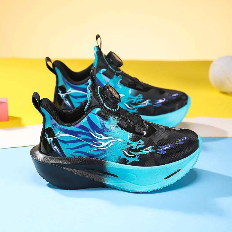 Childrens Sneakers Soft Sole Lightweight Fashion Luxury Design Boys Thick Sole Non Slip Outdoor Running Shoes for KidsW251122