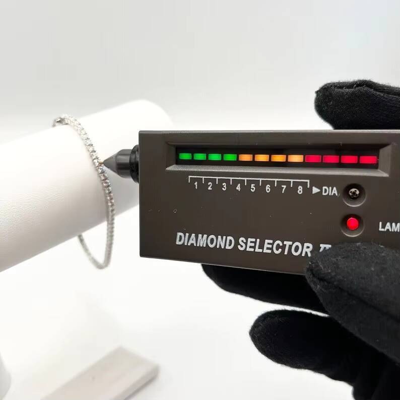 5mm Hiphop Tennis Bracelet Iced Out Men Women Bracelet 925 Silver VVS Bling Moissanite Tennis Chain