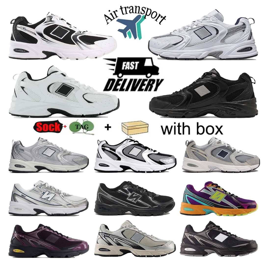 Designer Casual Shoes 530 for Men Women Daily Outfit Running Shoes Suede Leather Mesh Triple Black White Grey Blue Pink Green Mens Trainers Outdoor Shoes Size 36-45