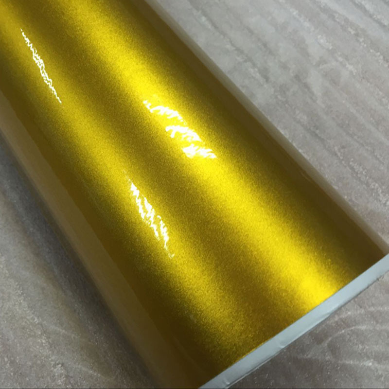 Premium New Grey Glossy metallic pearl glitter film With air free bubblmes glossy metallic pearl car wrap vinyl film