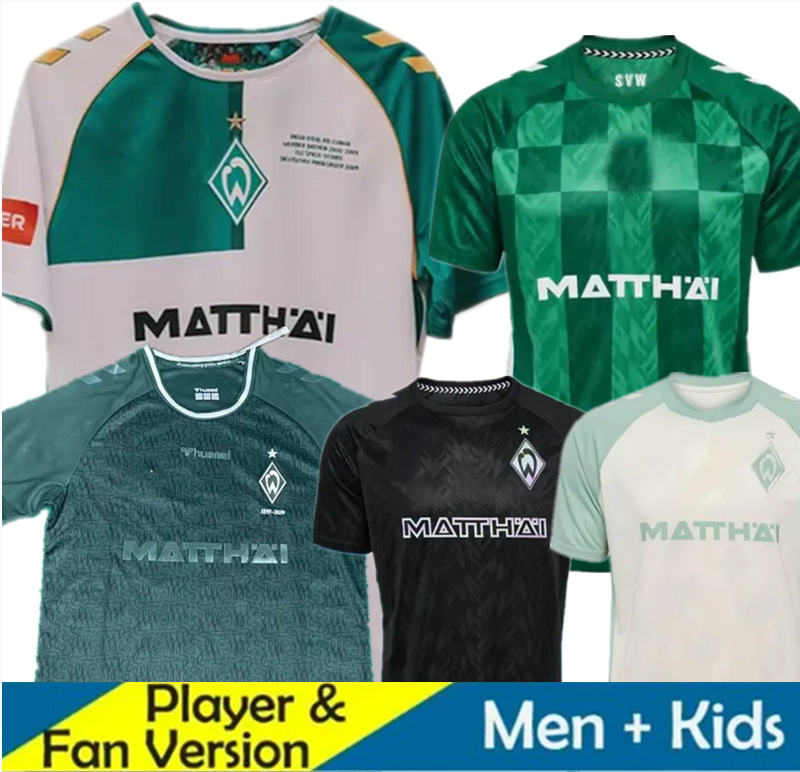 2025 2026 SV Werder Bremen Special Soccer Jerseys 1994 2001 Retro DUCKSCH BITTENCOURT BUCHANAN BURKE FRIEDL KEITA FULLKRUG Home 3rd home men kids kit Football SHIRTS