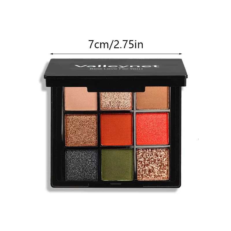 Slightly Drunk Red Wine 9-Color Eye Shadow Palette Pearlescent Matte Metal Texture Long-Lasting Waterproof Sweat ProofT251122