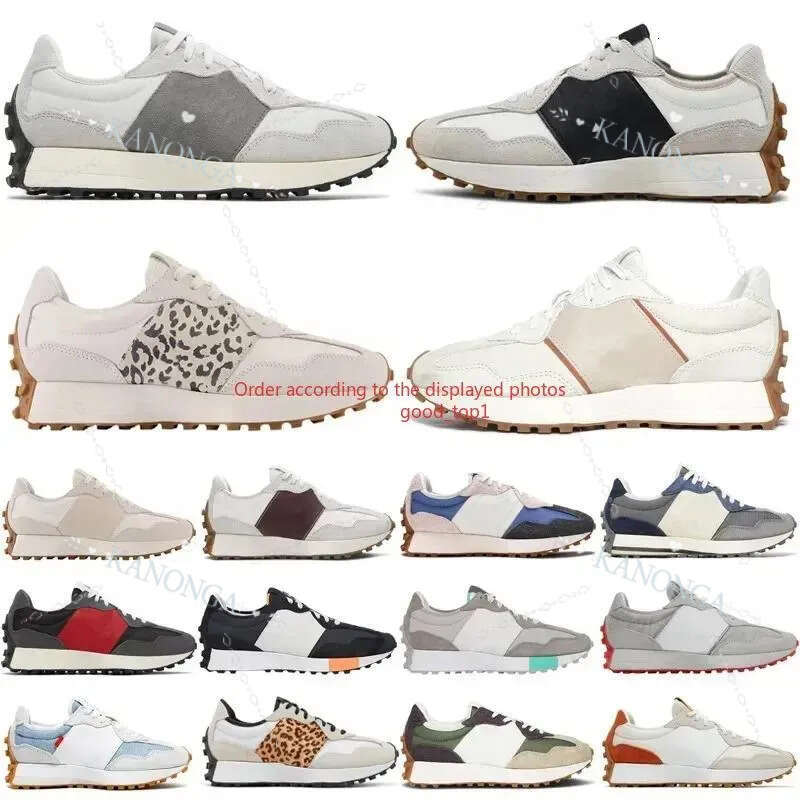 New 327S Sneakers Lightweight Running Shoes For Men & Women - Multicolor A Designer Trainers In Grey, Beige, Burgundy, Black, Khaki