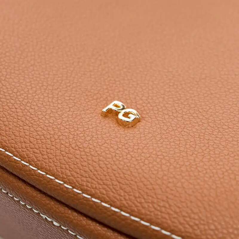 CH Fashion Women S Tote Versatile Simple Solid Color Printed Lettering Metal Brand Crossbody Shoulder Bag Bag