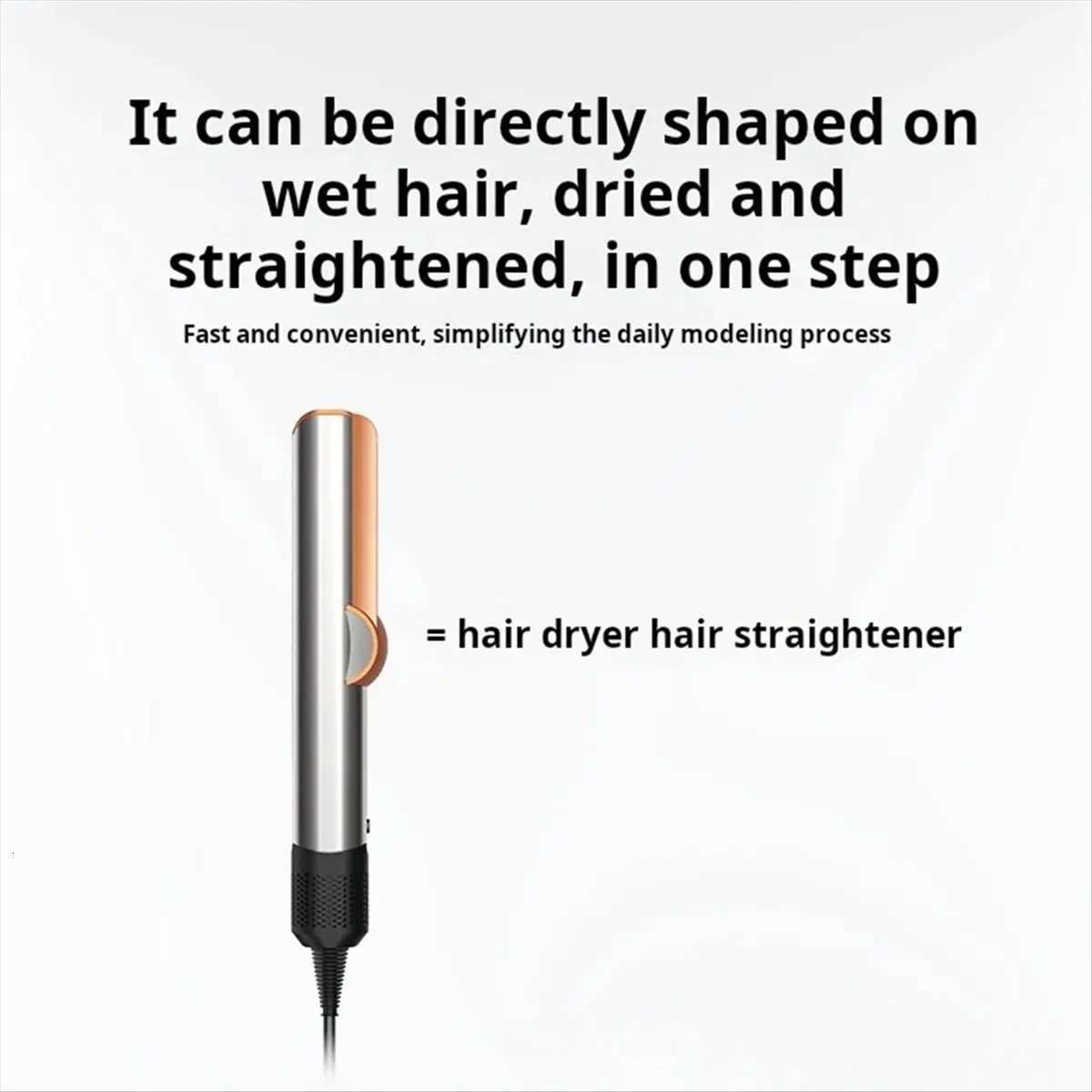 FSLH Multi-Function 2-In-1 Professional Hair Dryer Air Straightener Electric Styling ToolT251122