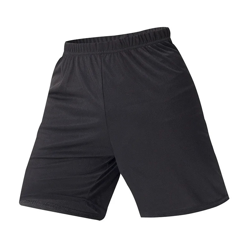 Mens black mesh casual shorts for quick drying running fitness basketball football elastic shorts for teenagers 250414Z