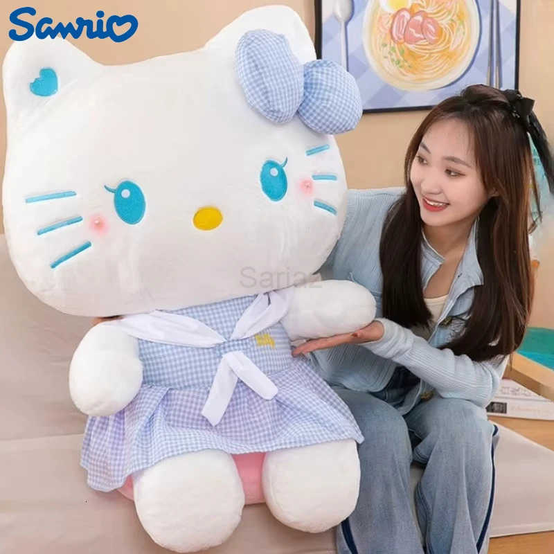 Sanrio 35/45/55CM Big Size Hello Kitty Plushies Cartoon Character Stuffed Bolster Comfortable Soft Doll Cushion Children Gift H251122 - view 3