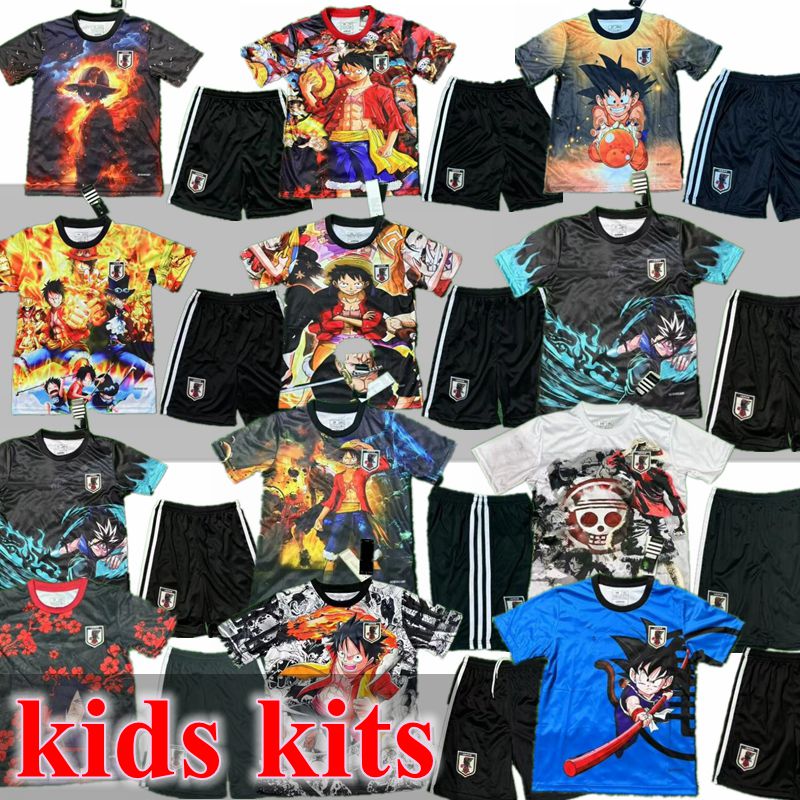 JApan classic Cartoon Kids Kit soccer jerseys MINAMINO TOMIYASU TSUBASA Mitoma maillot japon futbol camiseta KYOGO Ito SHIBASAKI KUBO KAMADA GOKU football Shirts