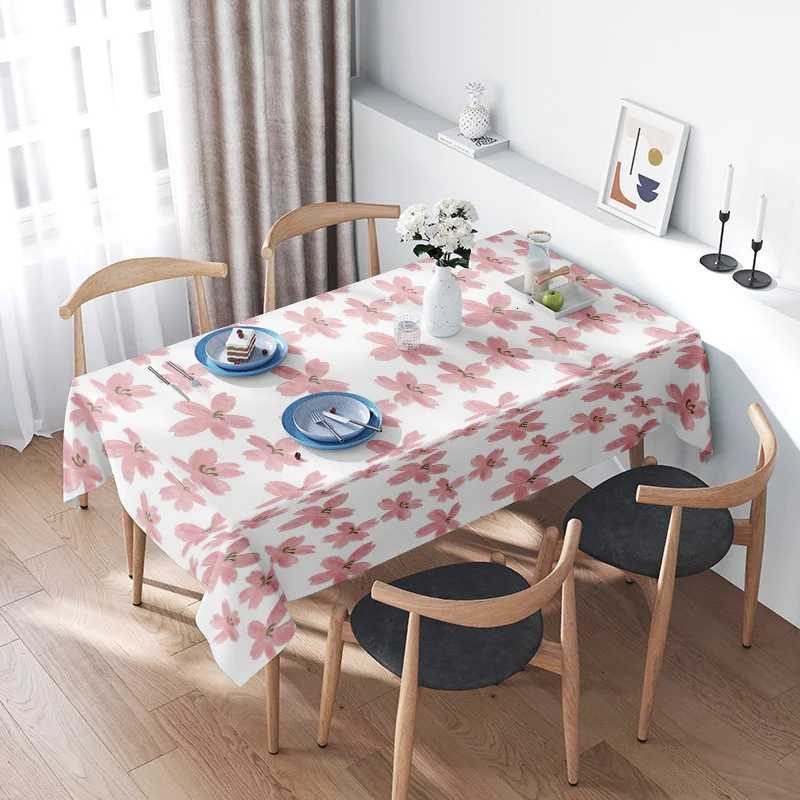 Floral Tablecloth Vintage Farmhouse Kitchen Dining Table Cover Rustic Home Decor Party Table Runner Washable Modern Design C251122