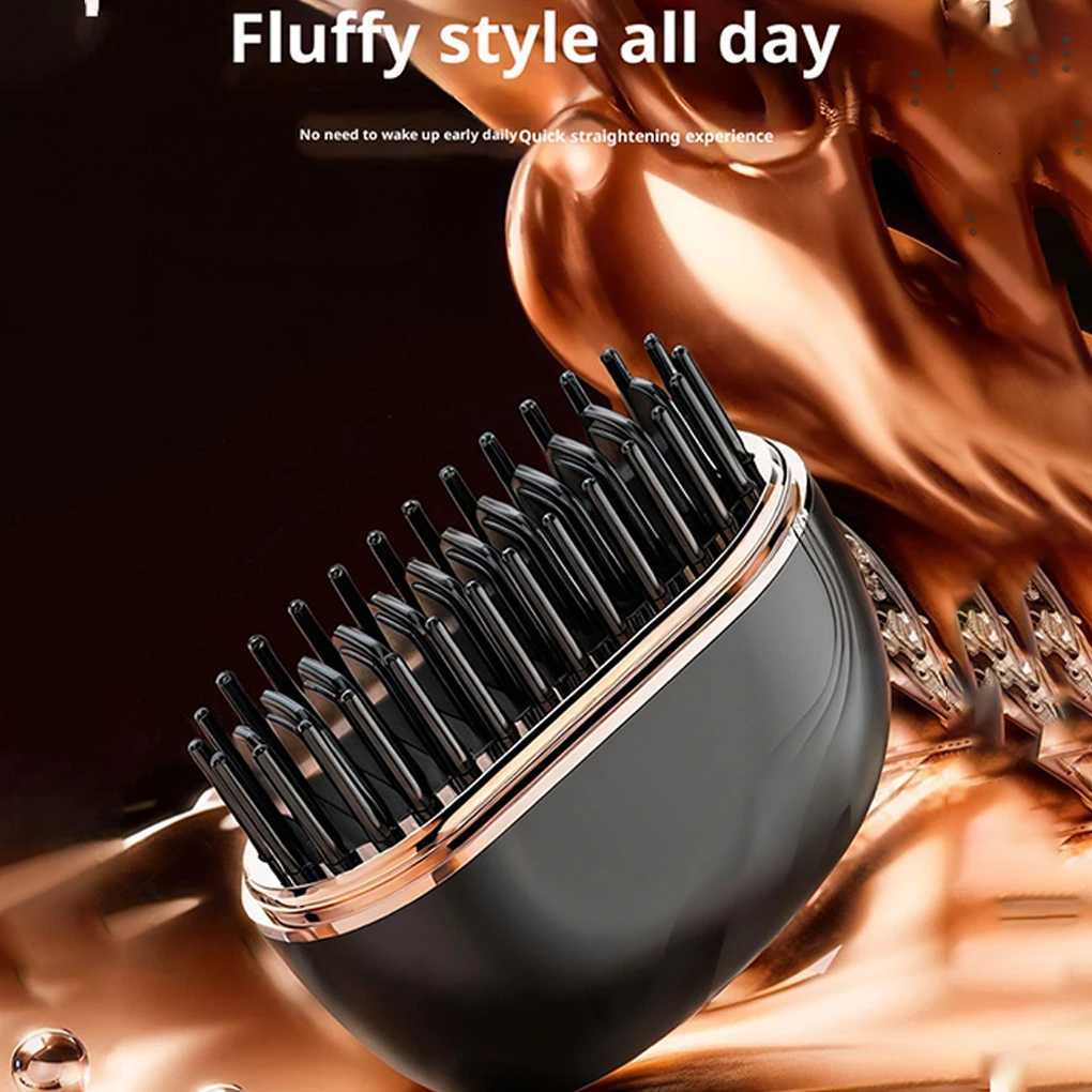 Wireless Charging Hair Comb Professional Straightening Hairdressing Tool For Home Use Long Hair Styling Volumizing DeviceT251122