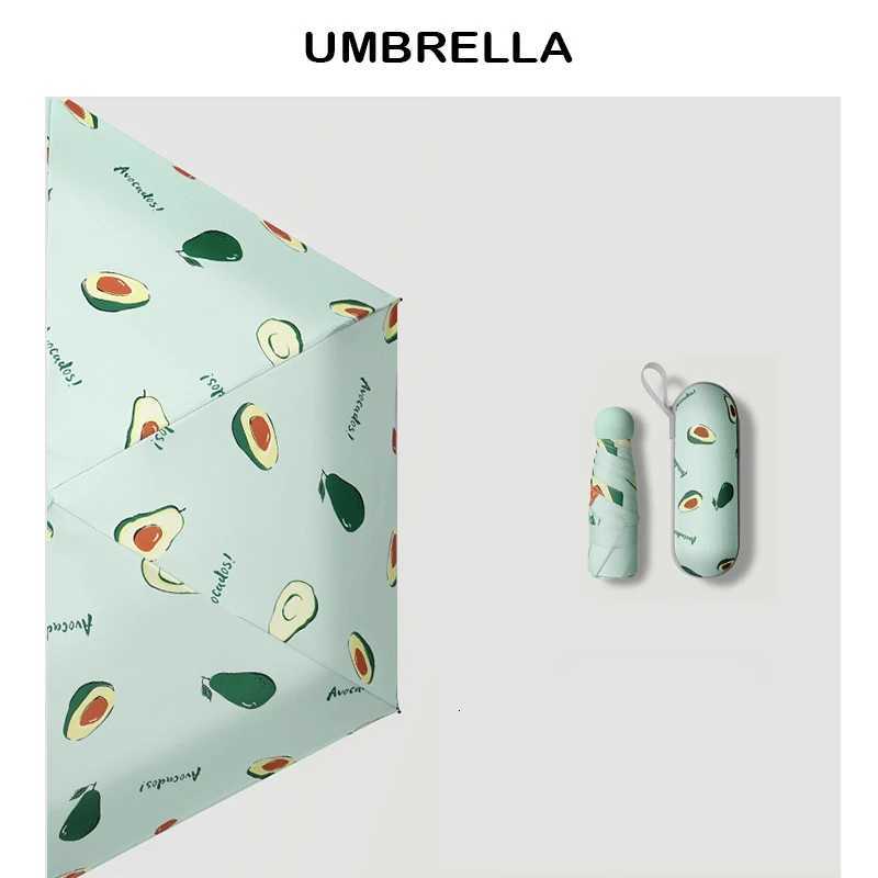 Fruit Sun Umbrella Small and Portable Capsule Umbrella Female Sun and Rain Dual Use Sun UmbrellaM251122