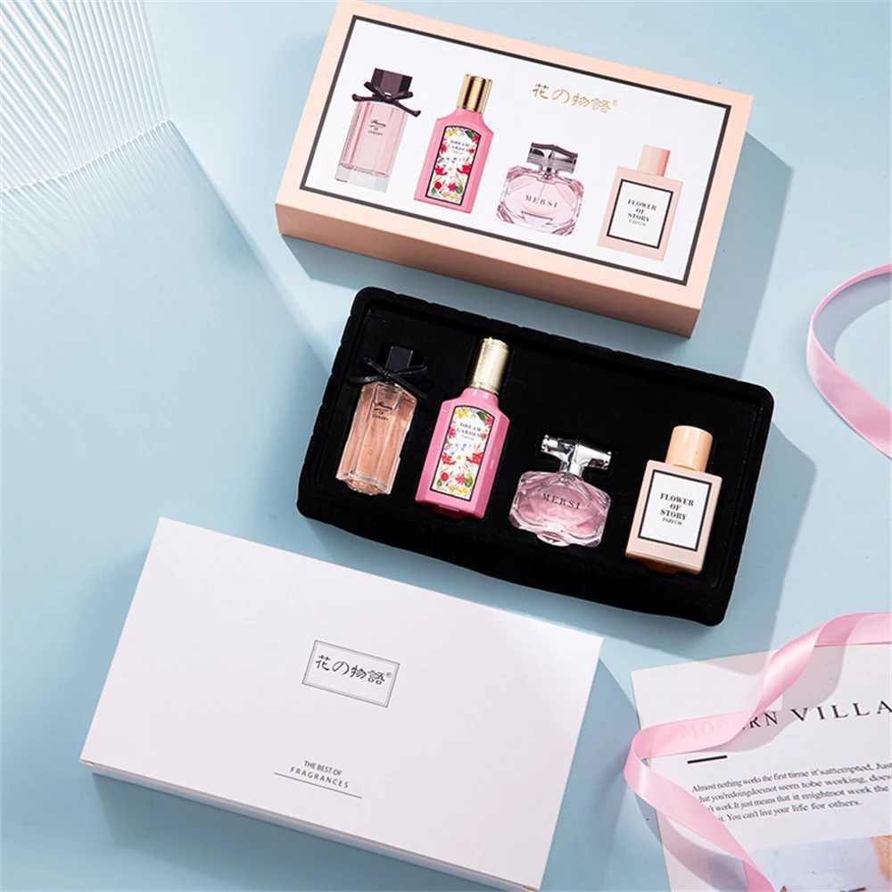 Brand Perfume Women Gift Box Four Piece Set Plant Floral Scent Pheromone Lasting Fragrance Exudes Feminine Charm J251122