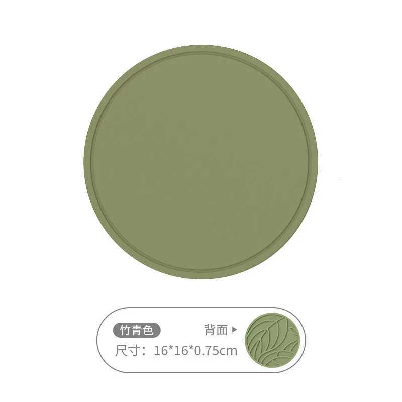Kitchen Silicone Round Heat Resistant Mat High-Temperature Thick Pot Holder Durable Coaster Stylish Non-Slip Table Pad C251122