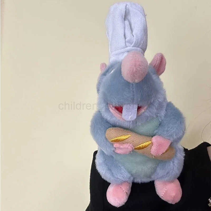 Disney Anime 15cm Ratatouille Chef Remy Magnetic Plush Toy Room Decora Doll Kid Shoulder Plush Doll Decoration Headband Toys Gifts W20250421