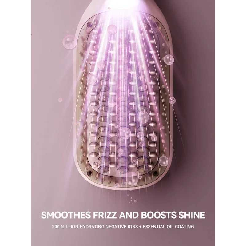 Electric Hot Comb Multifunctional Straight Hair Straightener Comb Negative Ion Anti-Scalding Styling Tool Straightening BrushT251122