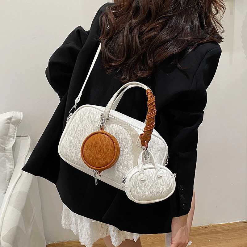 Fashion Women PU Leather Handbags High Quality Ladies Shoulder Messenger Bags for Women Casual New Female Zipper Crossbody BagT251122