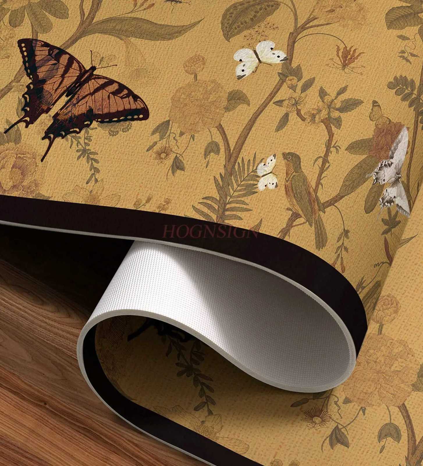 1pcs New Chinese style rectangular waterproof oil resistant and washable tablecloth with high-end desk leather cushion C251122