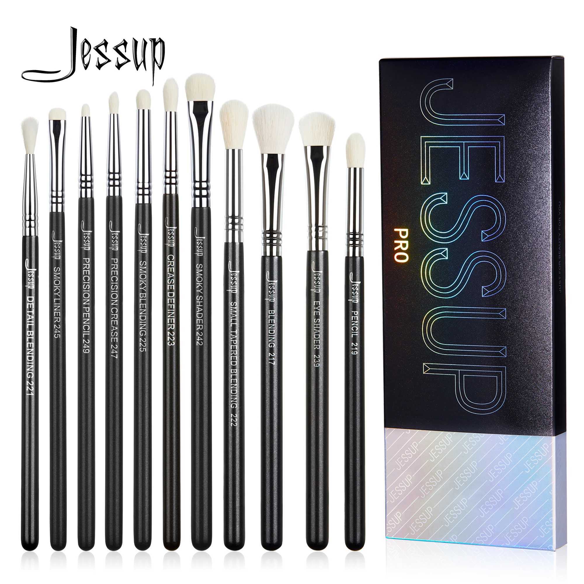 Jessup Eyes Brushes set Eyeshadow Makeup Brush Premium Synthetic Blending Shader Crease T340 C251122